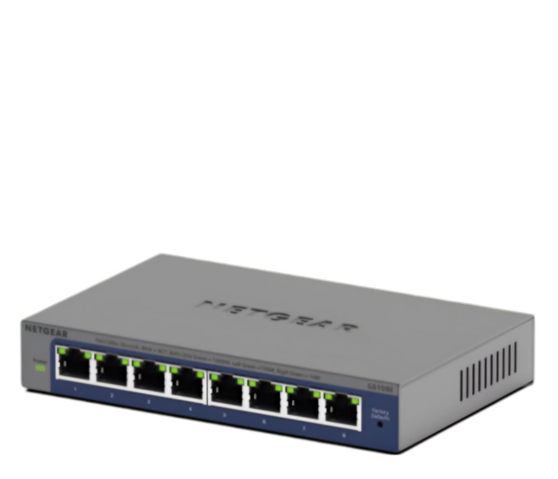 NETGEAR 8p GS108E-400PES (8x10/100/1000Mbit) GS108E-400EUS - 1280994 - zdjęcie 3